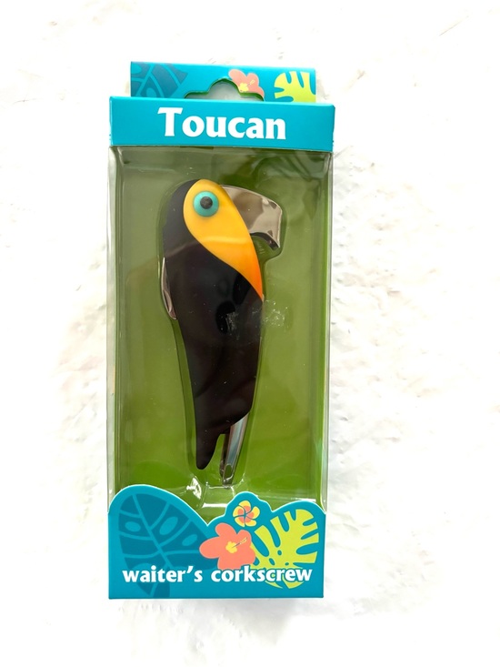 Waiter’s Other - NWT Waiter's Tuscan Yellow Black Bottle Opener and Corkscrew